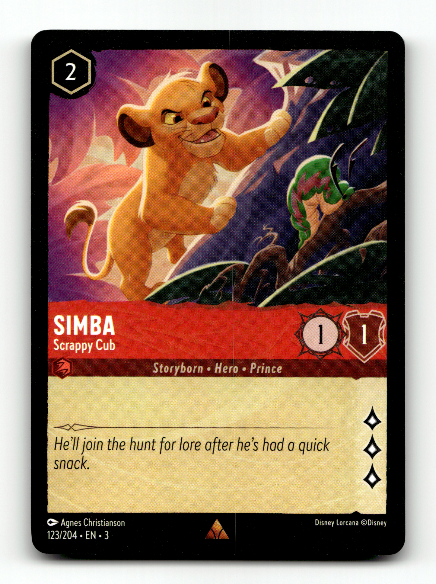 Simba - Scrappy Cub