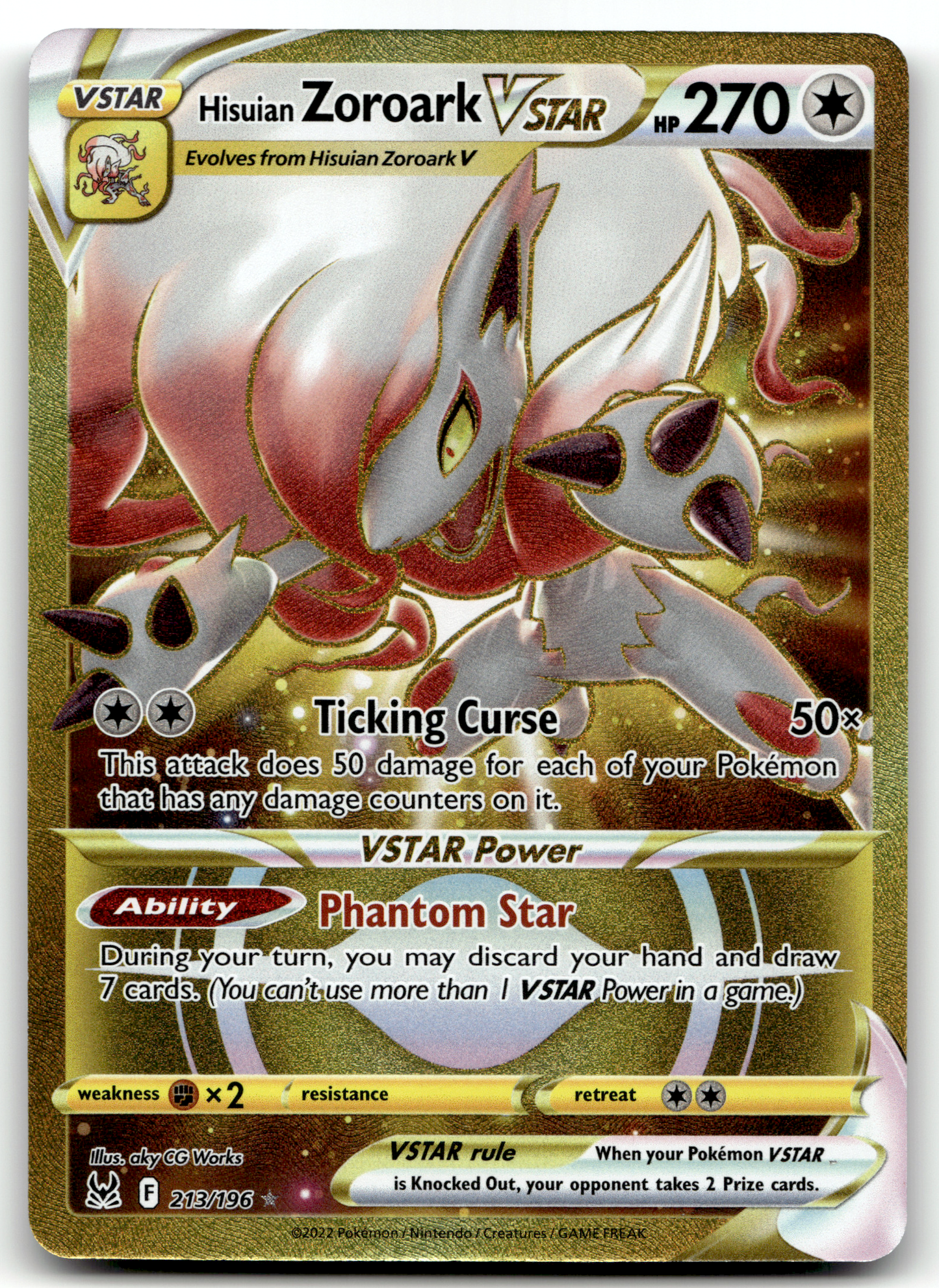Hisuian Zoroark VSTAR