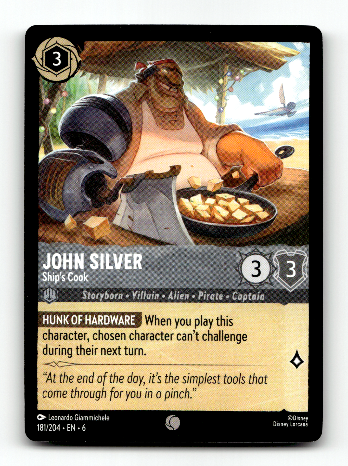 John Silver - Ships' Cook