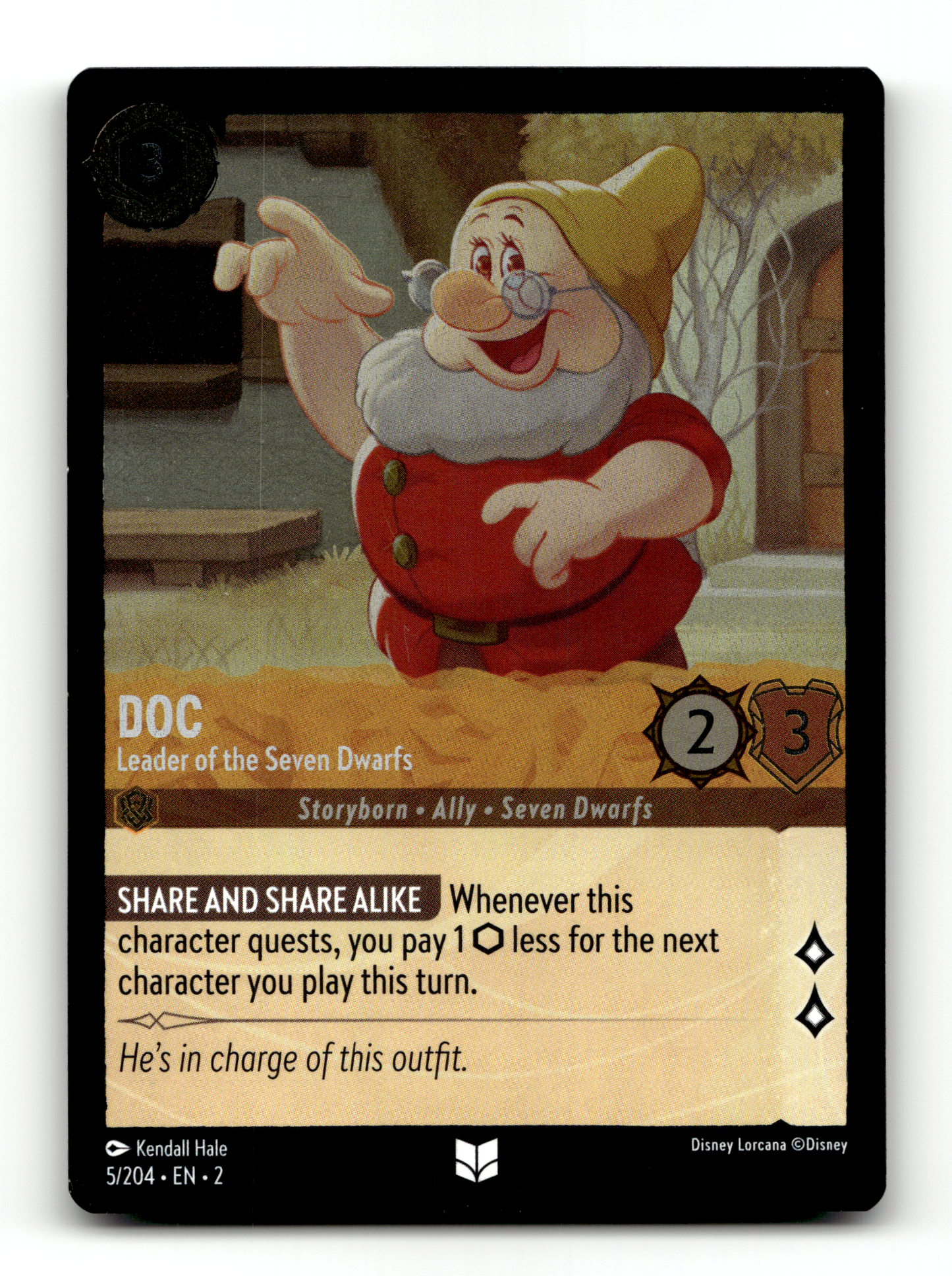Doc - Leader of the Seven Dwarfs