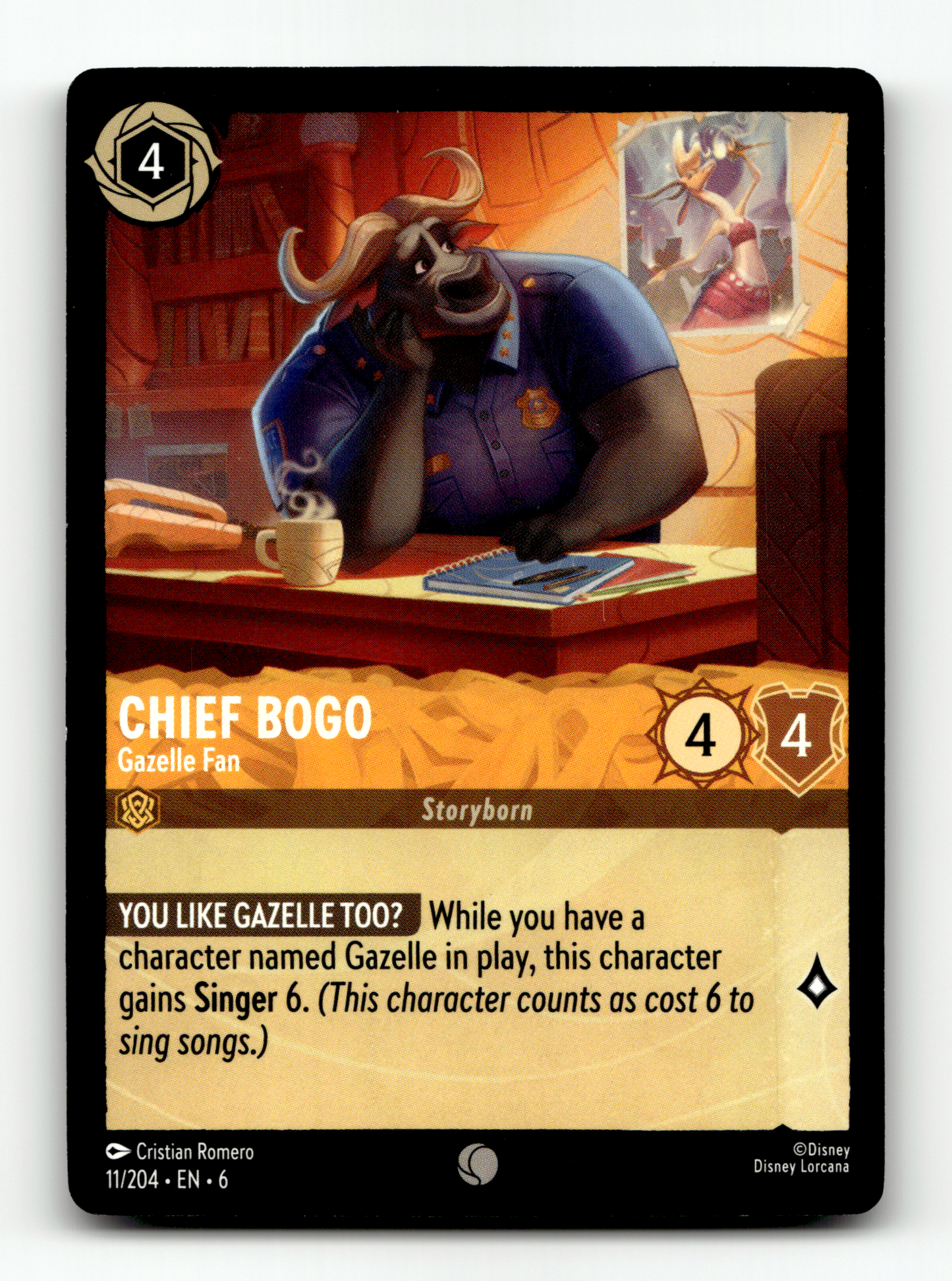 Chief Bogo - Gazelle Fan