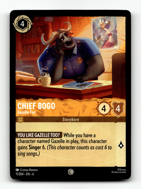 Chief Bogo - Gazelle Fan