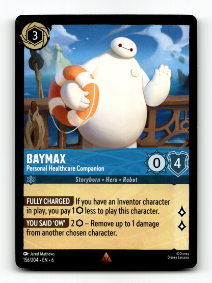 Baymax - Personal Healthcare Companion