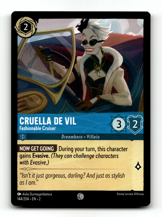 Cruella De Vil - Fashionable Cruuiserer