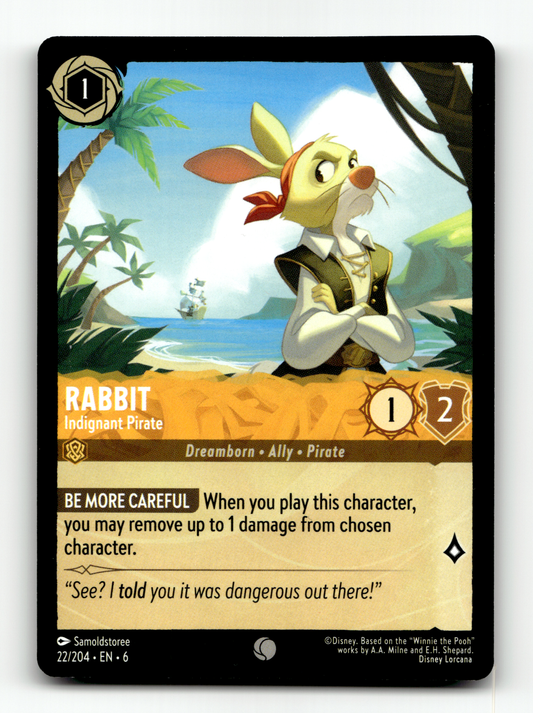 Rabbit - Indignant Pirate