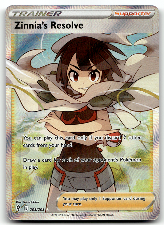 Zinnia's Resolve