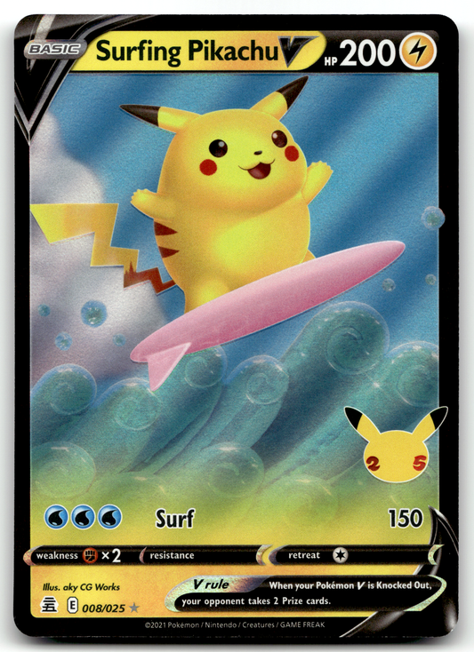 Surfing Pikachu V