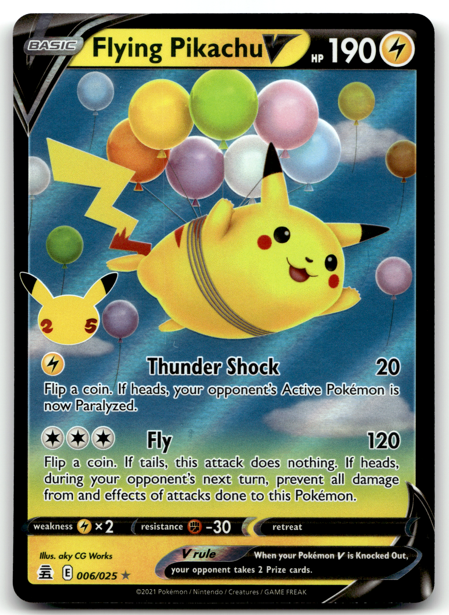 Flying Pikachu V
