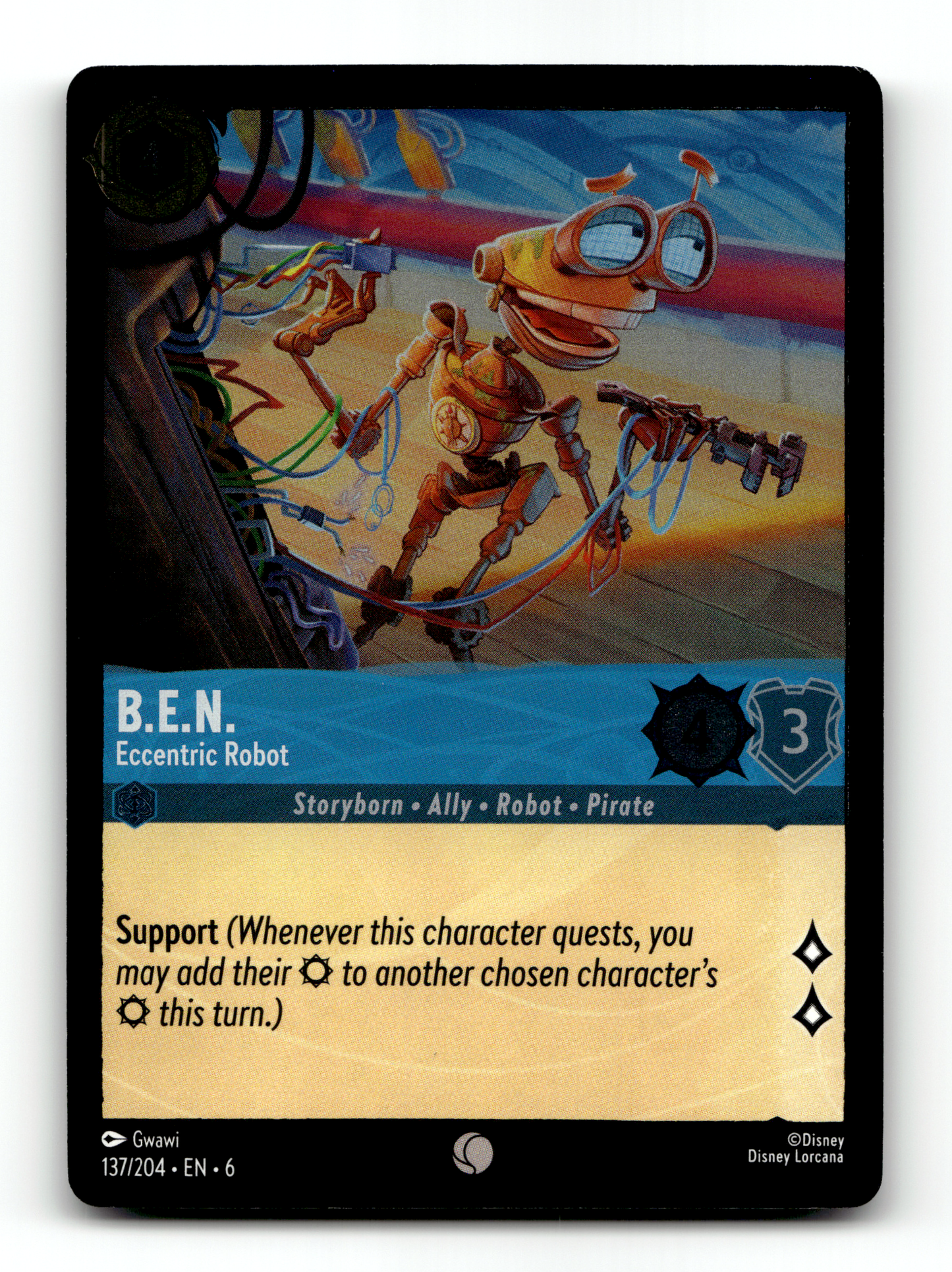 B.E.N. - Eccentric Robot