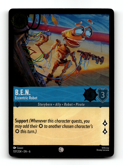 B.E.N. - Eccentric Robot