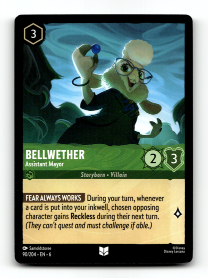 Bellwether - Assistant Mayor