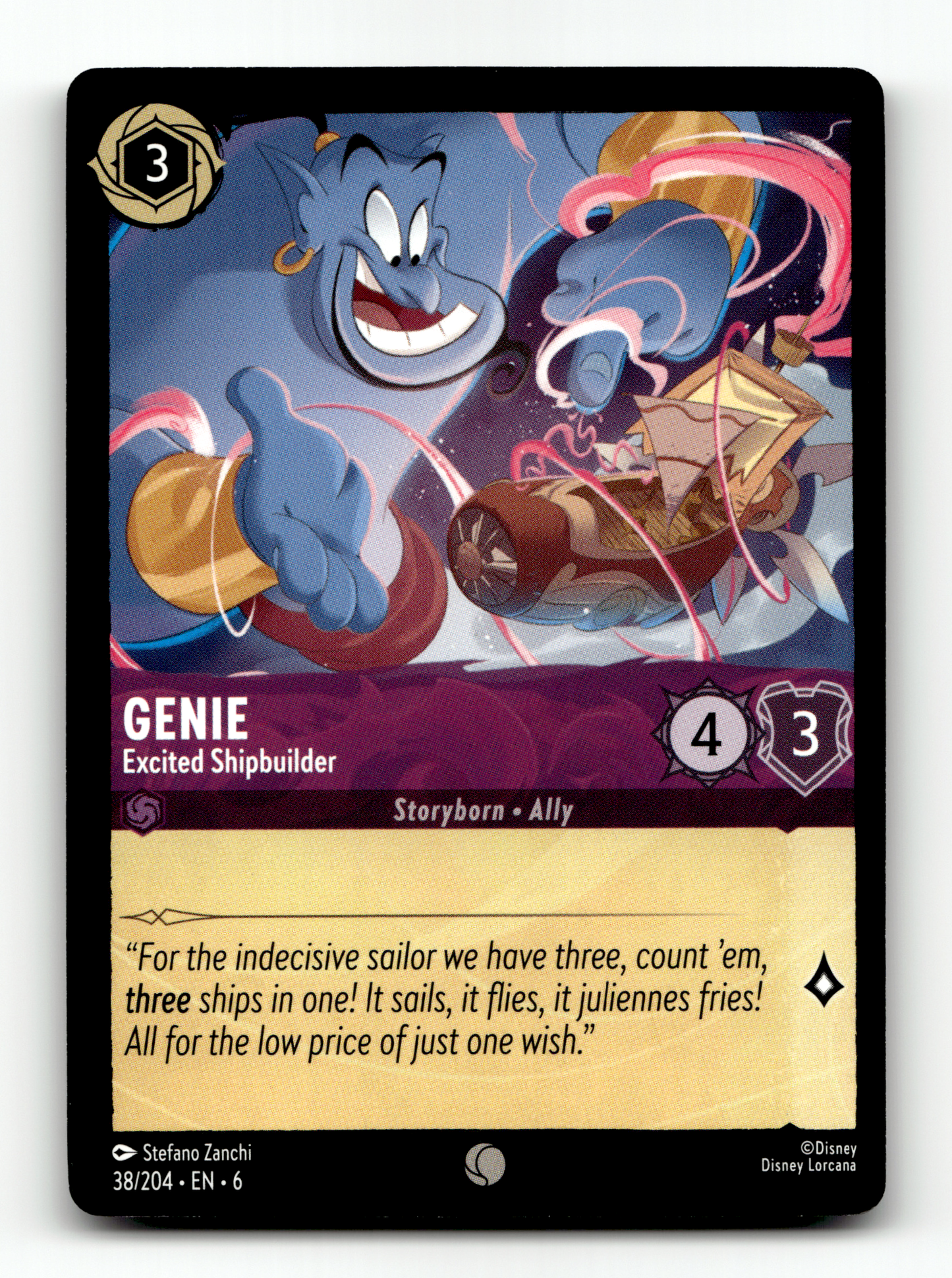 Genie - Excited Shipbuilder