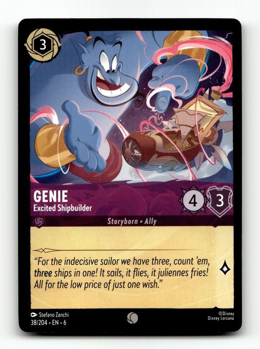 Genie - Excited Shipbuilder