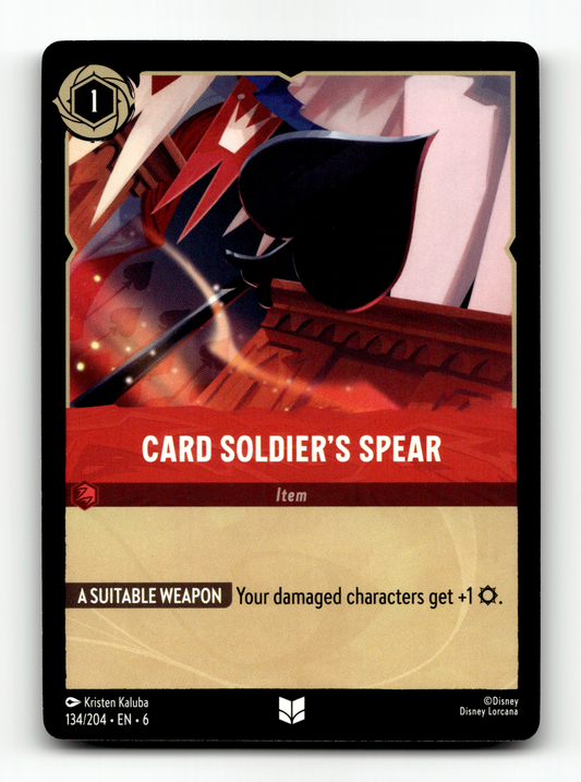 Card Soldier's Spear