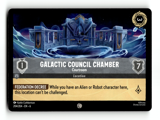 Galactic Council Chamber - Courtroom