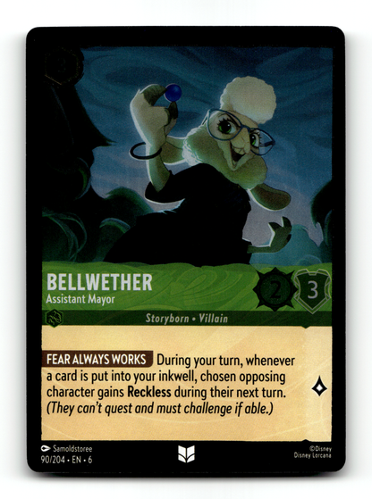 Bellwether - Assistant Mayor
