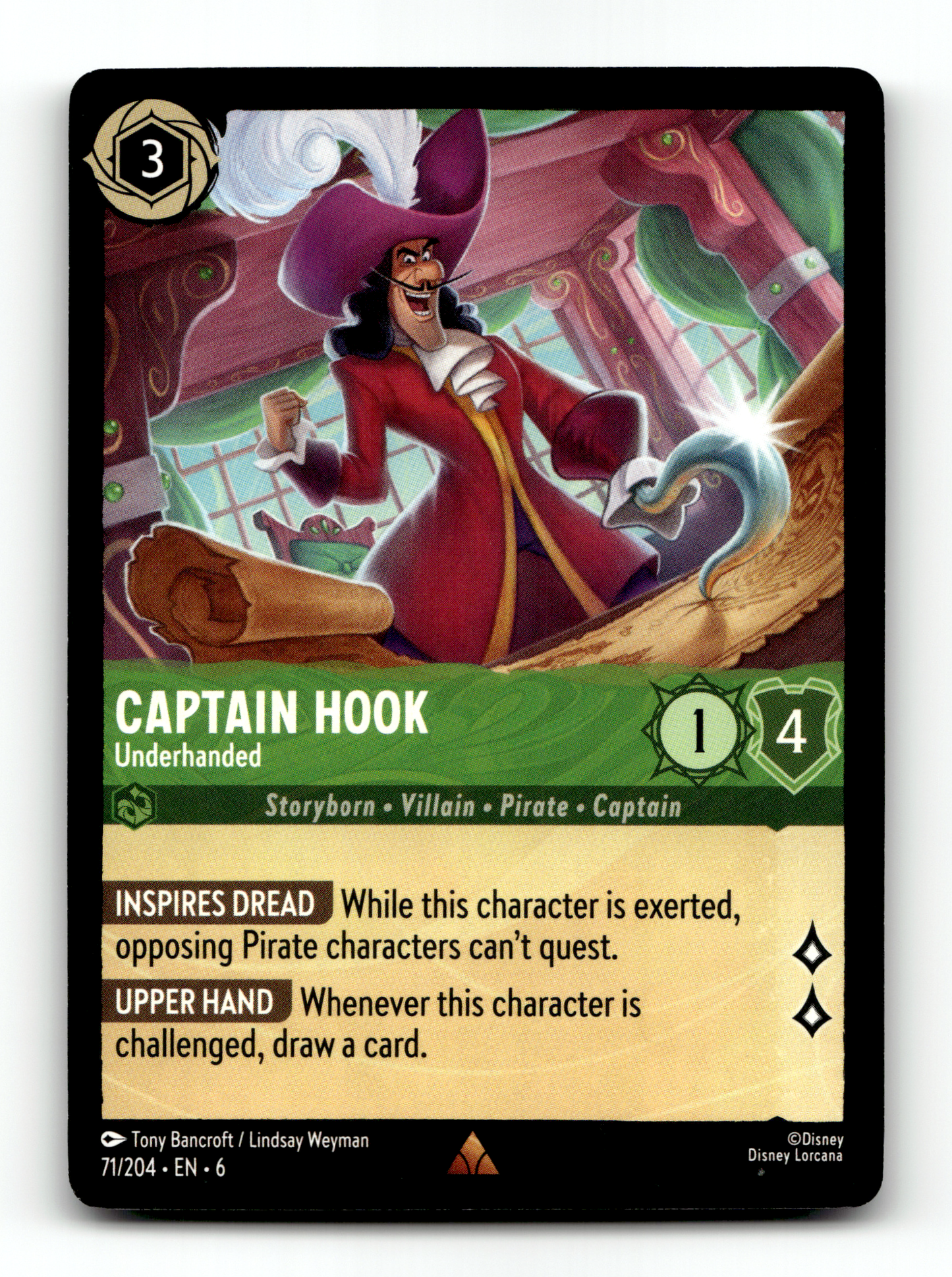 Captain Hook - Underhanded