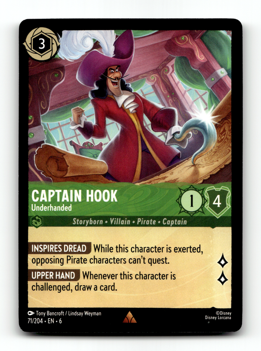 Captain Hook - Underhanded