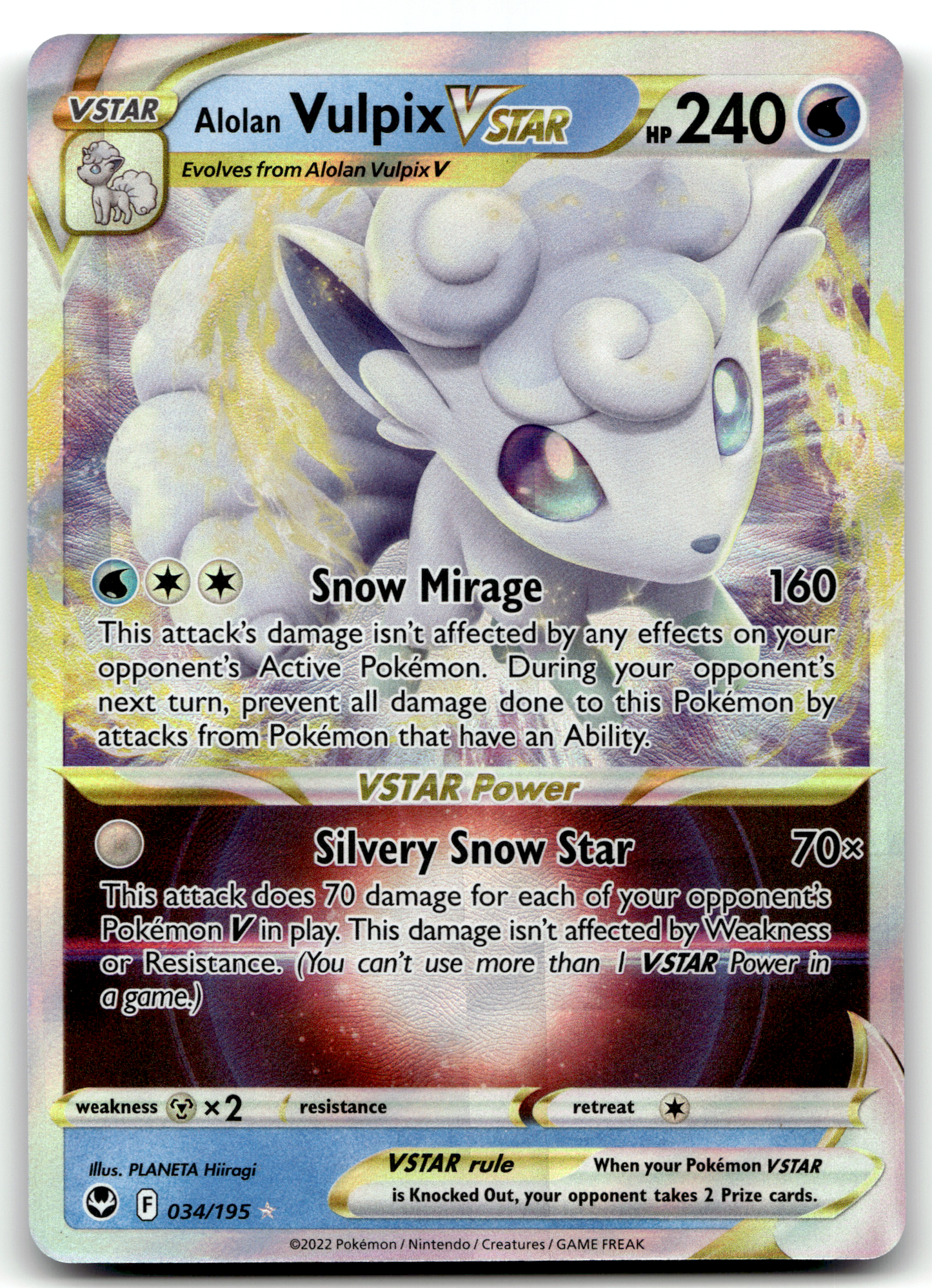 Alolan Vulpix VSTAR