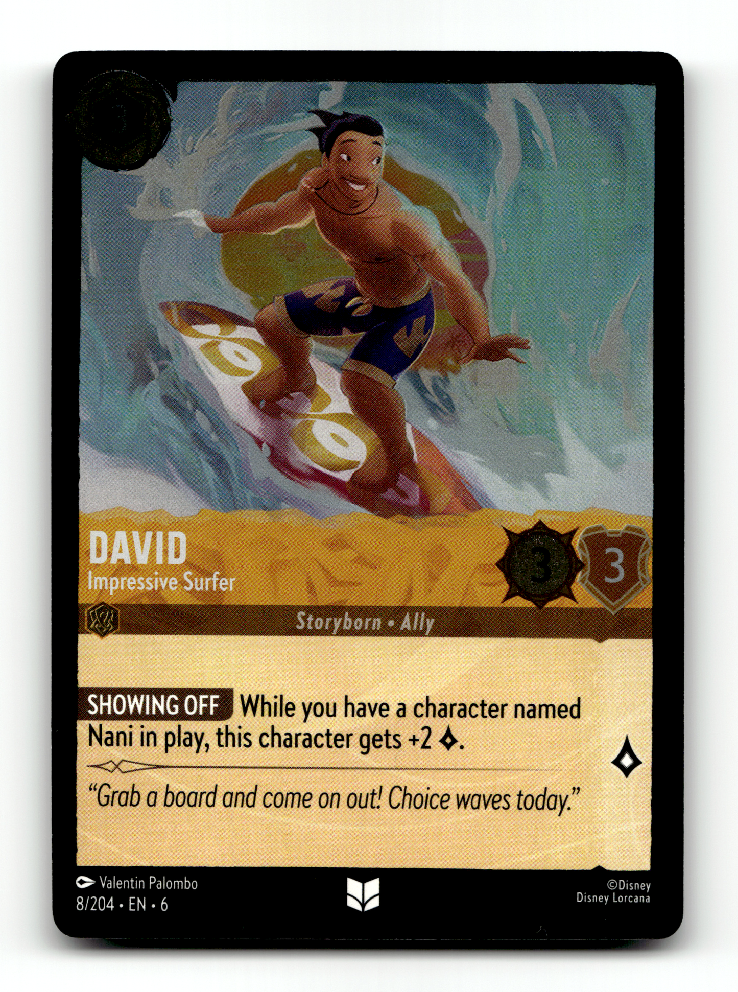 David - Impressive Surfer