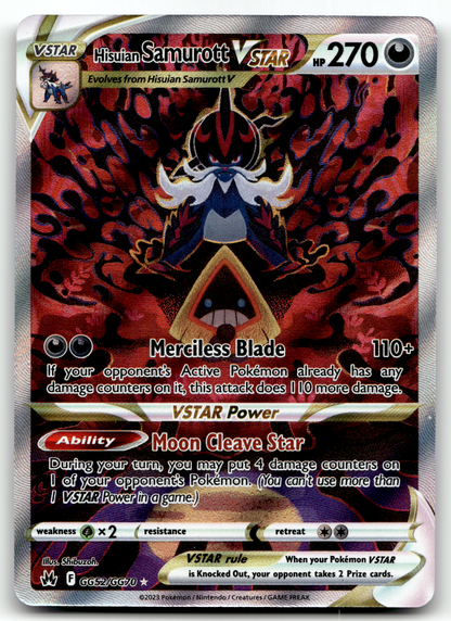 Hisuian Samurott VSTAR