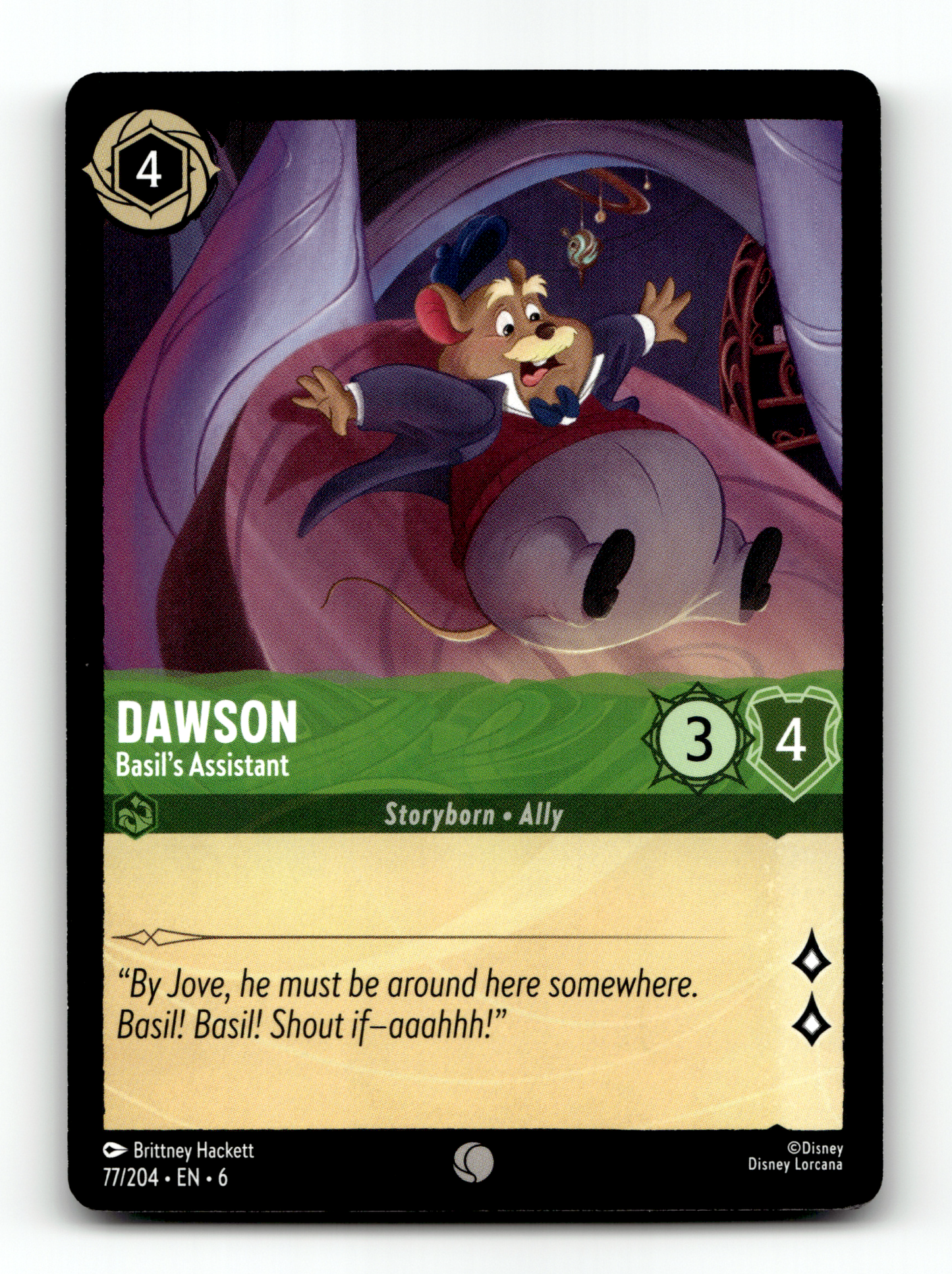 Dawson - Basil's Assistant