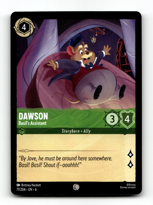 Dawson - Basil's Assistant