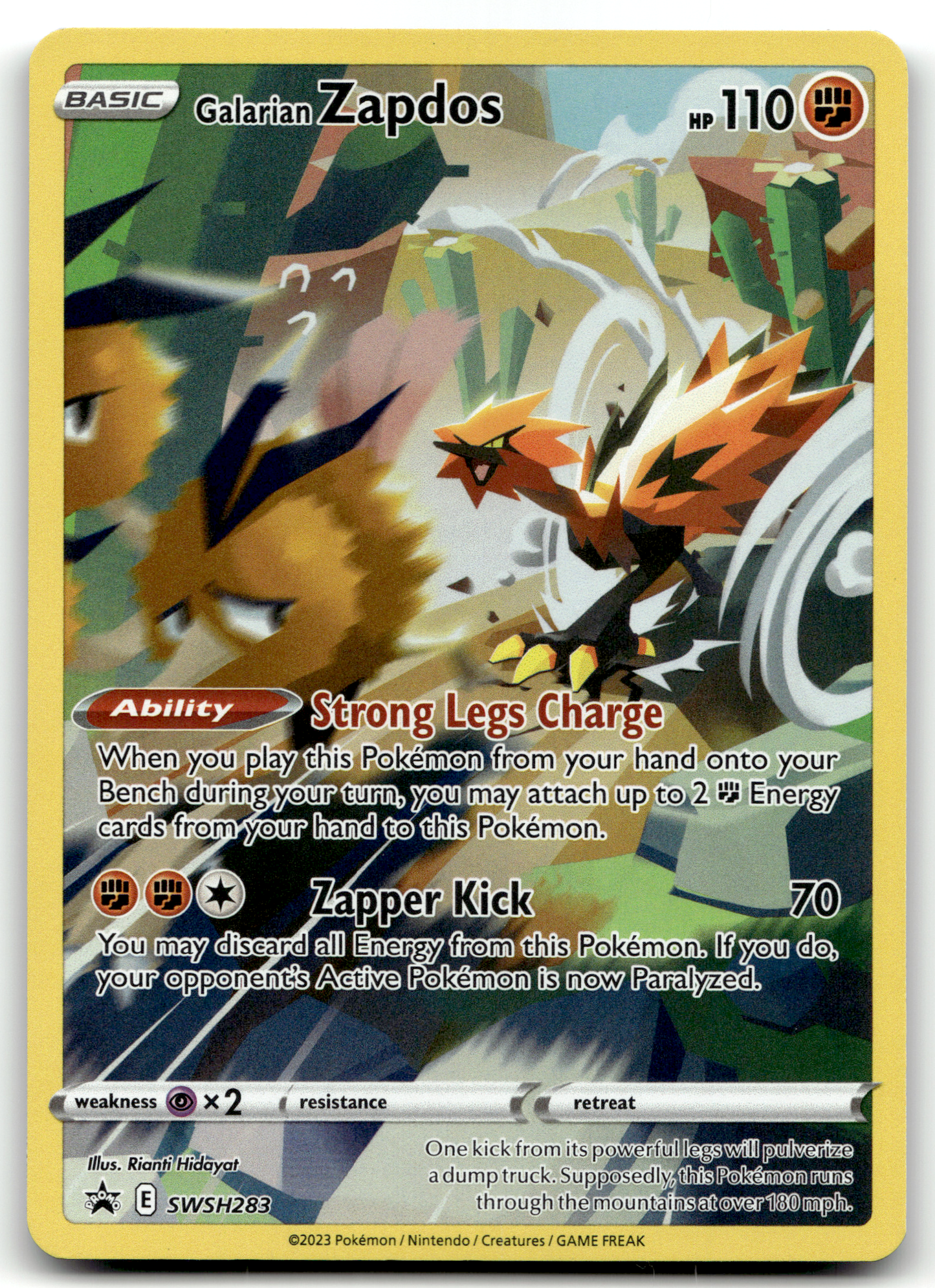 Galarian Zapdos