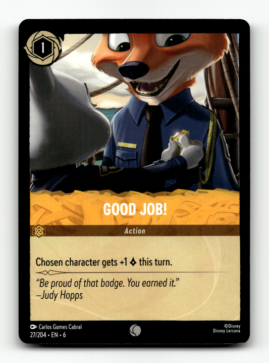 Good Job!
