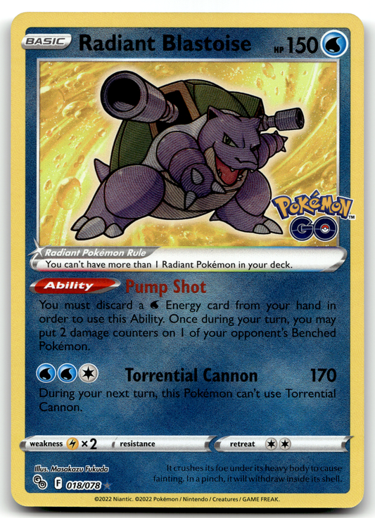 Radiant Blastoise