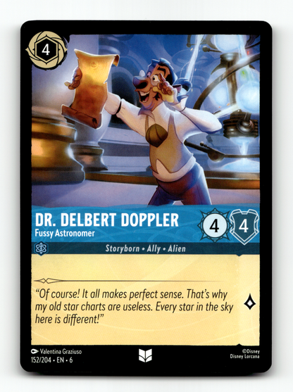 Dr. Delbert Doppler - Fussy Astronomer