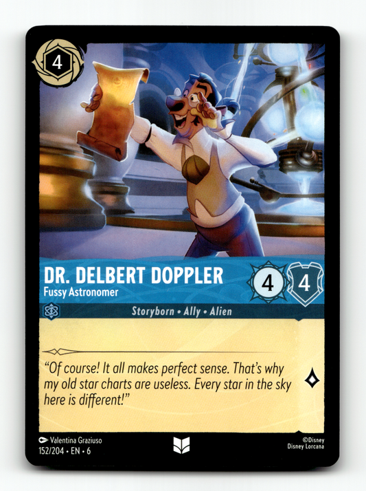 Dr. Delbert Doppler - Fussy Astronomer
