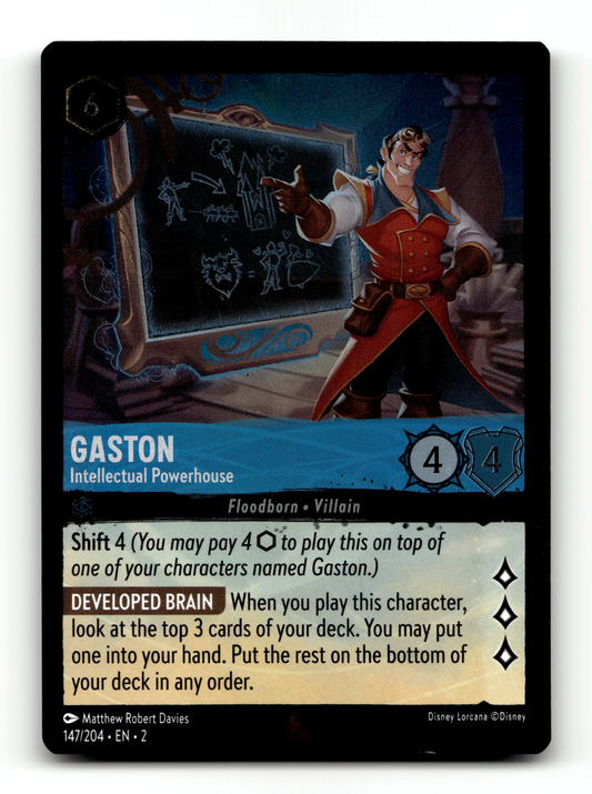 Gaston - Intellectual Powerhouse