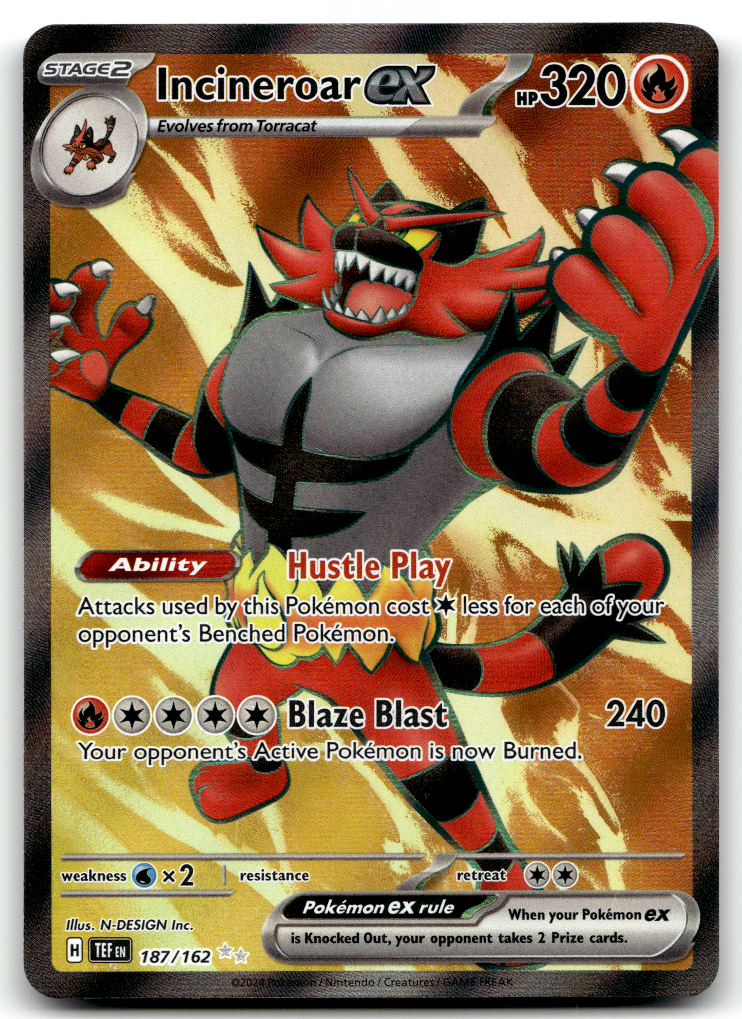 Incineroar ex