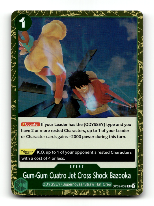 Gum-gum Cuatro Jet Cross Shock Bazooka
