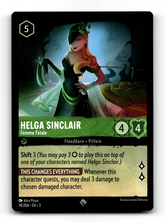 Helga Sinclair - Female Fatale