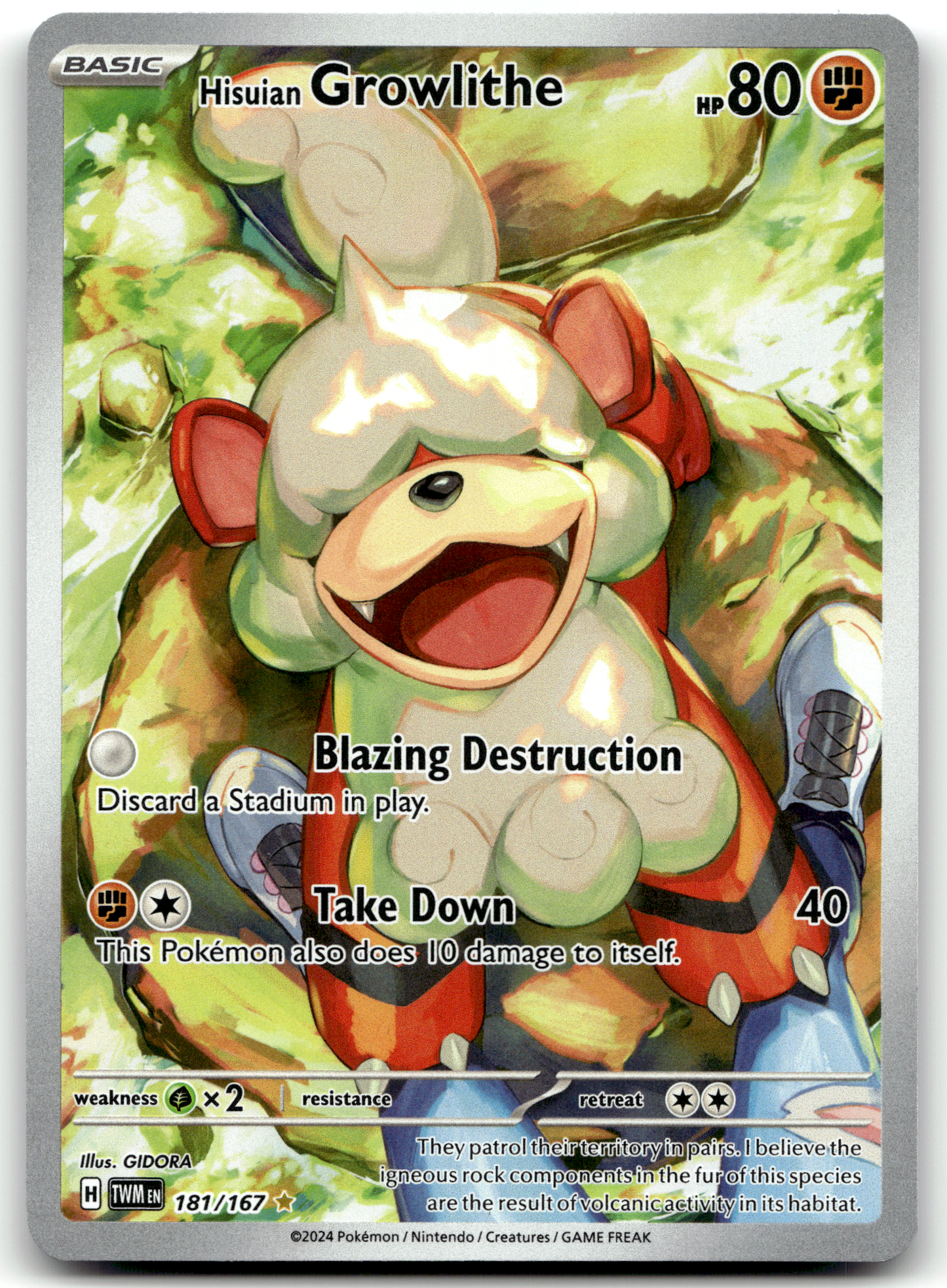 Hisuian Growlithe