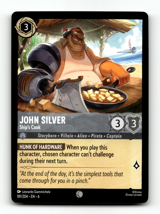 John Silver - Ships' Cook