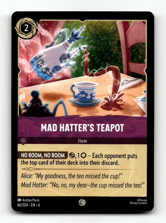 Madhatter Hatter's Teapot