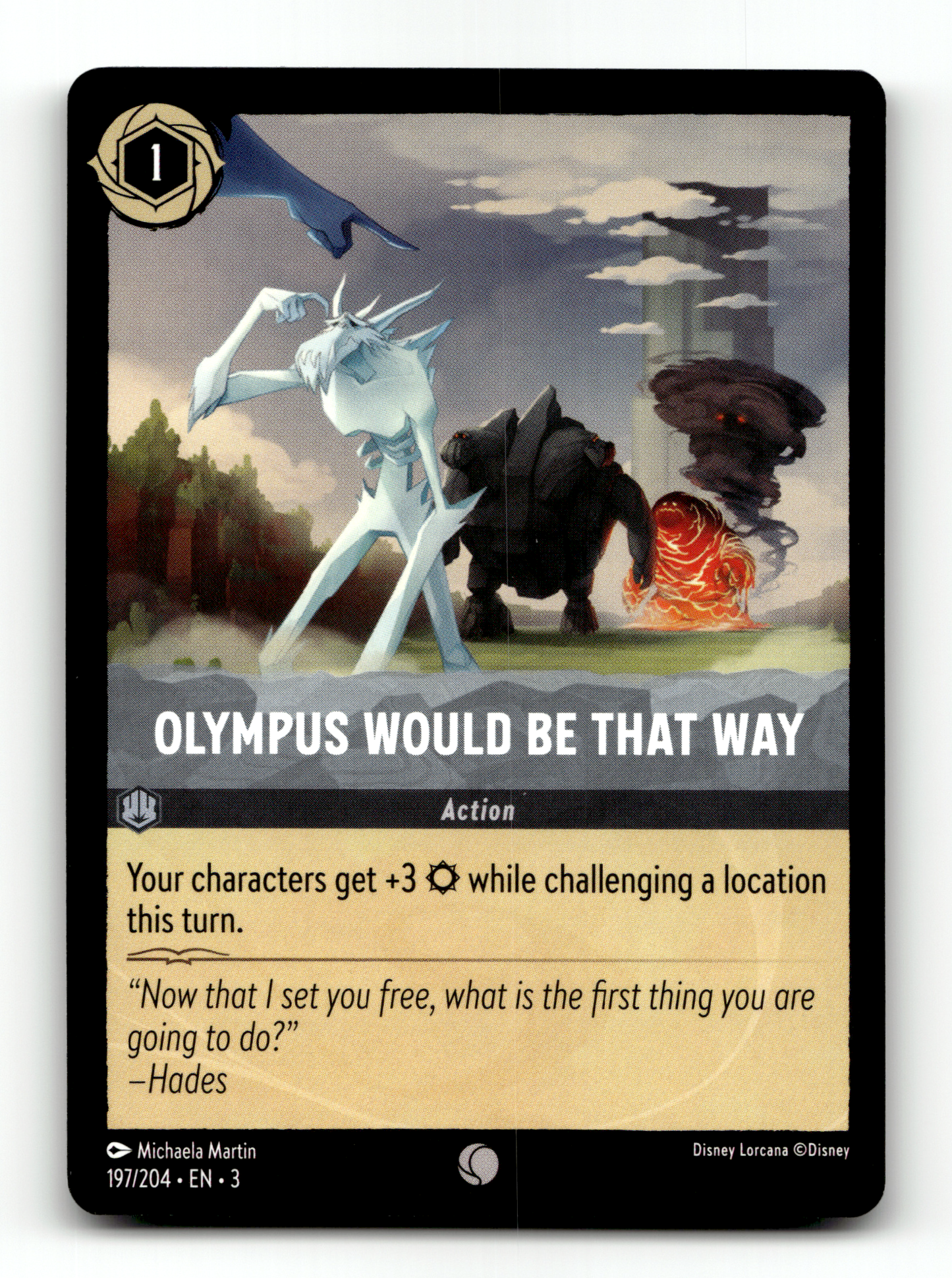 Olympus Would Be That Way