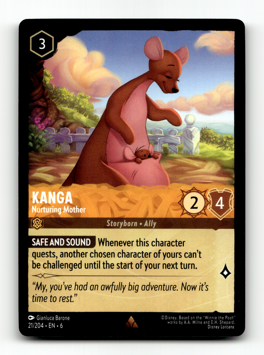 Kanga - Nuturing Mother