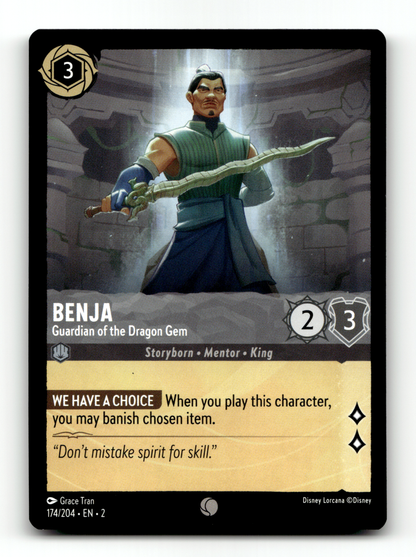 Benja - Guardian of the Dragon Gem