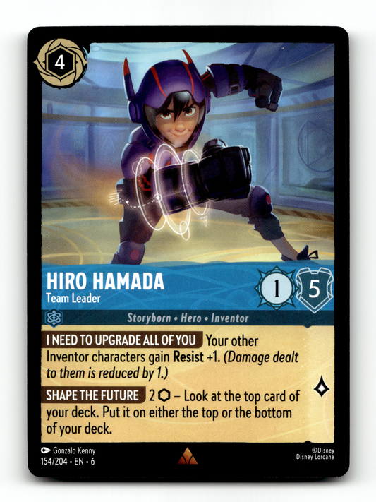 Hiro Hamada - Team Leader