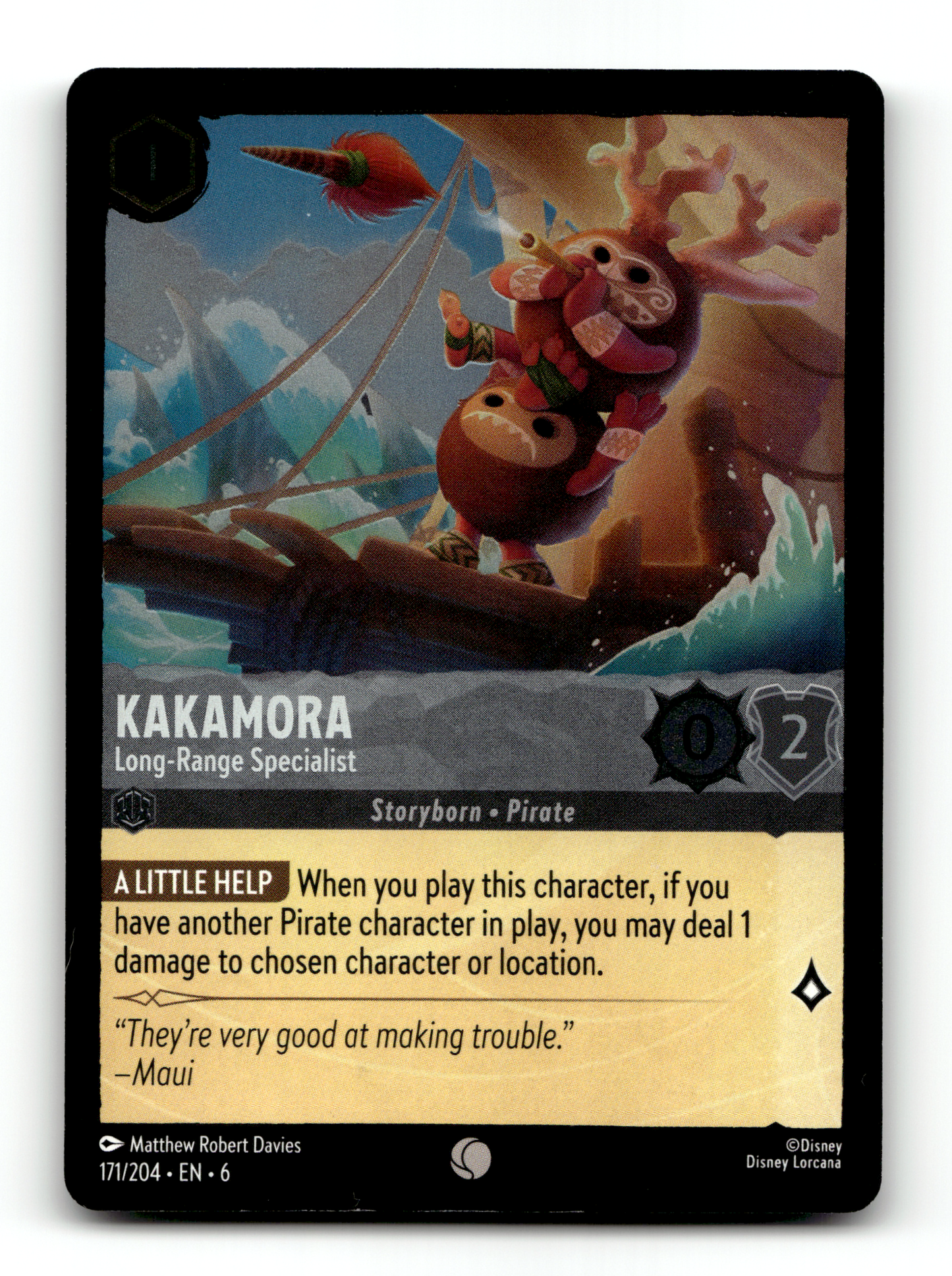 Kakamora - Long-Range Specialist