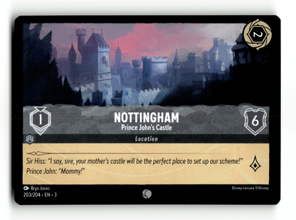 Nottingham - Prince John's Castle