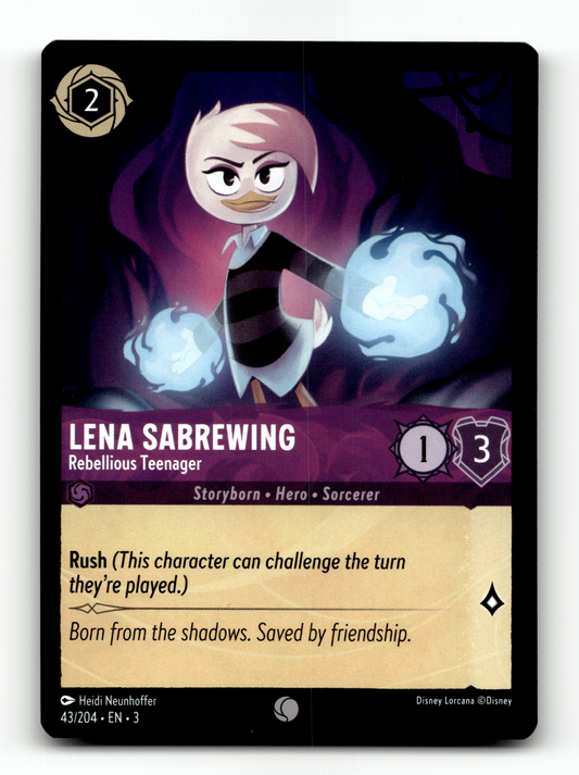 Lena Sabrewing - Rebellious Teenager