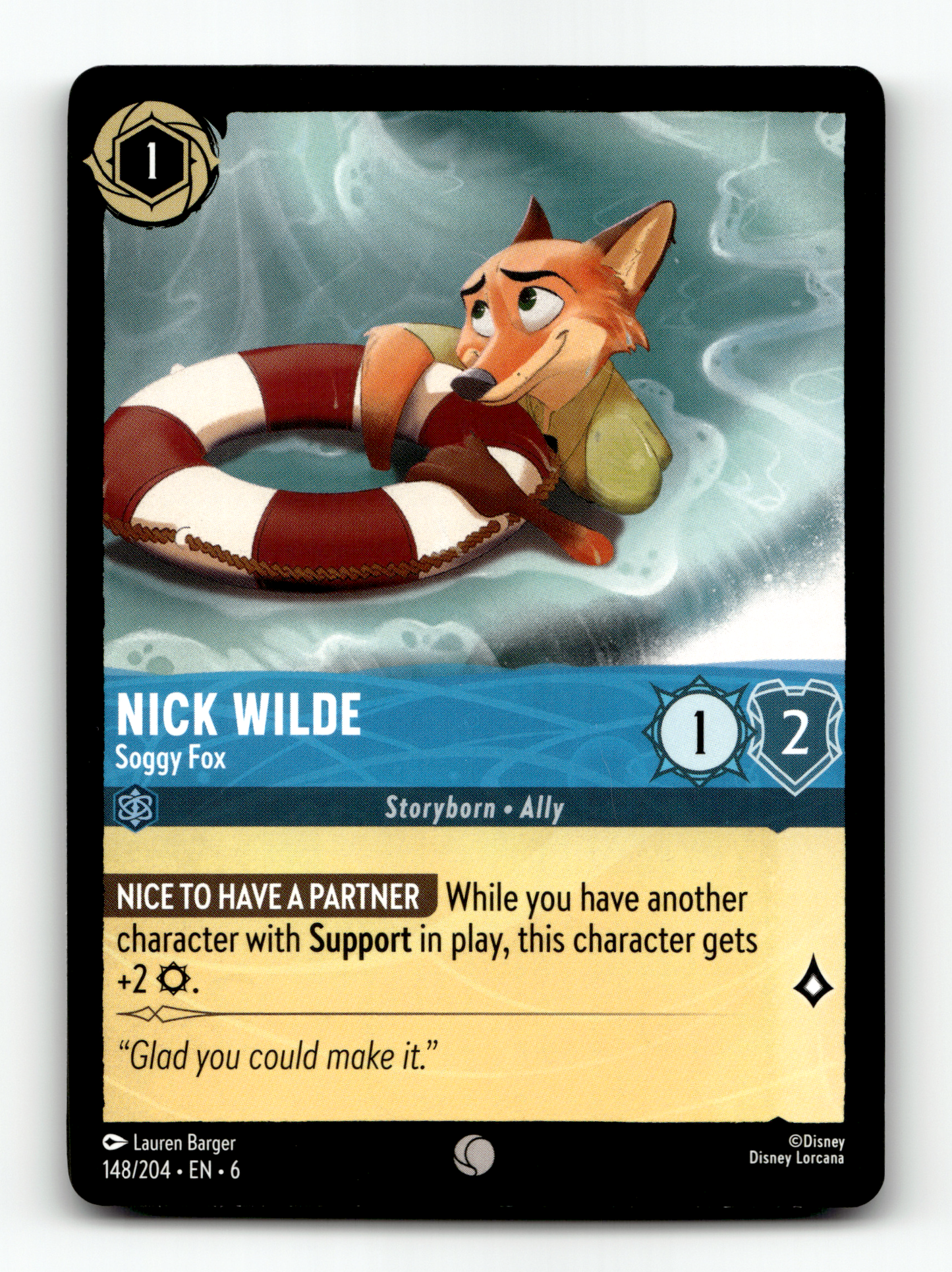 Nick Wilde - Soggy Fox