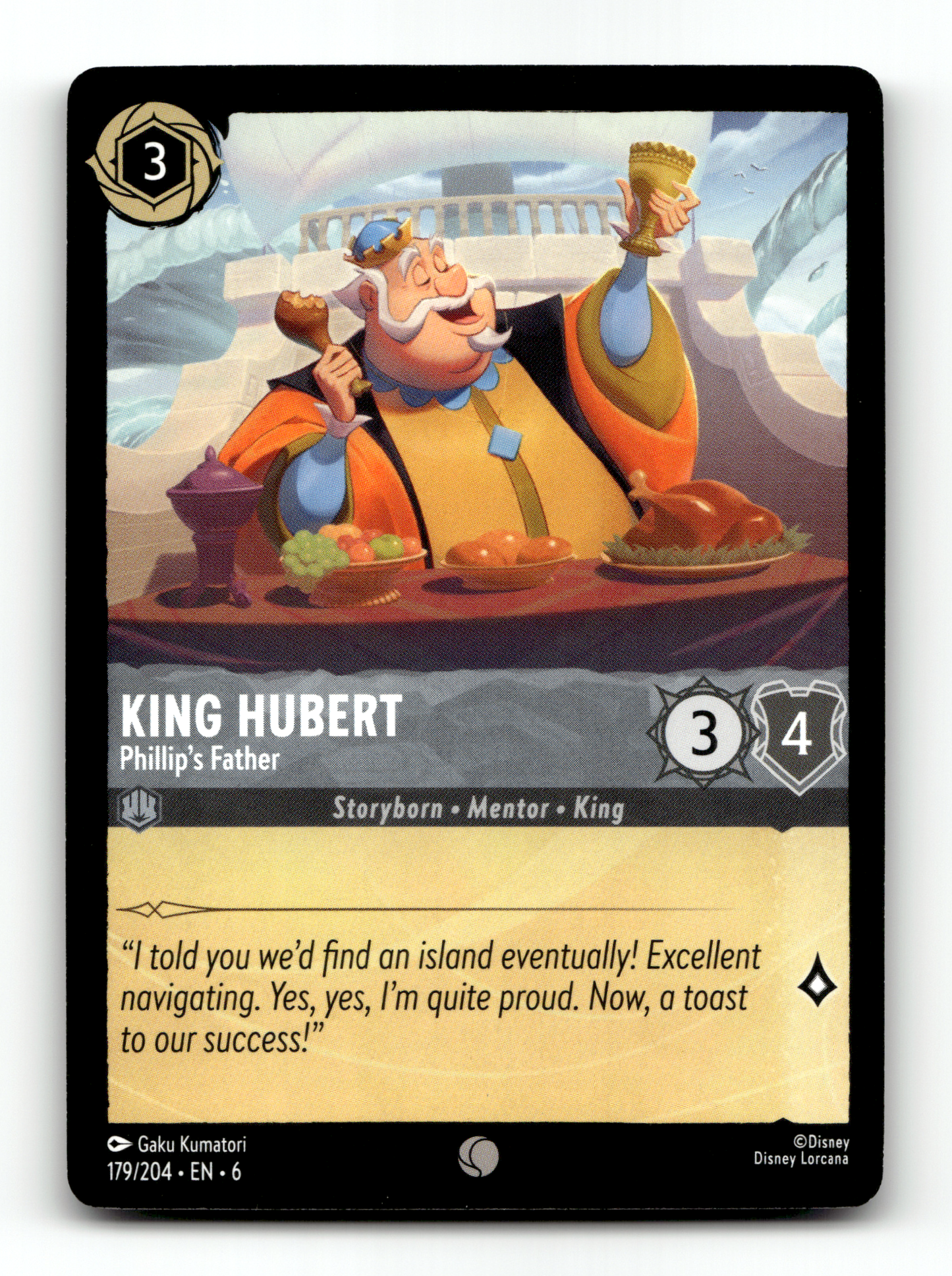 King Hubert - Phillip's Father