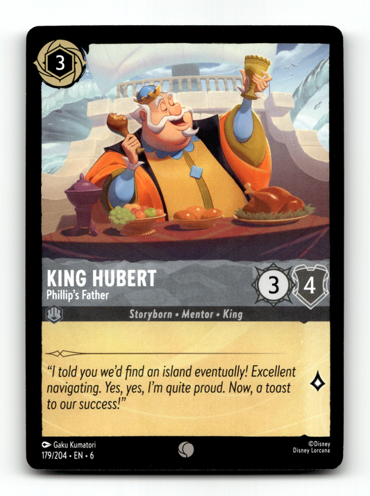 King Hubert - Phillip's Father