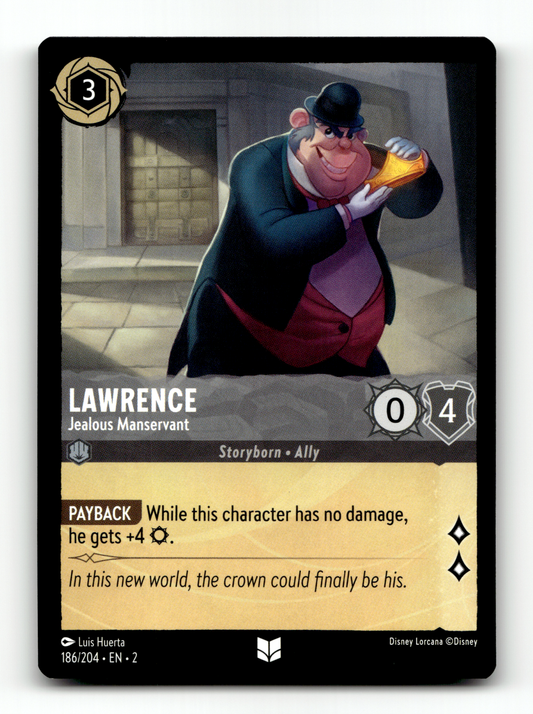 Lawrence - Jealous Manservant